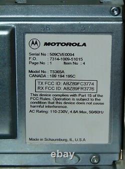 Motorola Quantar VHF T5365A 25W R1 R2 Base Radio Repeater