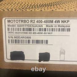 Motorola R2 Portable Two-Way Radio UHF 400-480MHz IP55 AAH11YDC9JA2AN MotoTrbo