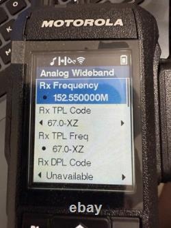 Motorola R7 VHF Two-Way-Unlocked FPP-AES Encryption-New Open Box