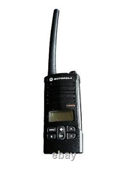 Motorola RDM2070 Walmart VHF Two-Way Radio Walkie Talkie with 2 Batteries Charger