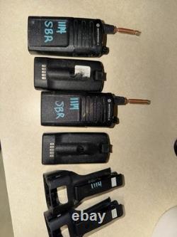 Motorola RDM2070d UHF 2-Channel Handheld Two-Way Radios Black with Charger