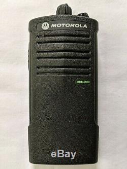 Motorola RDU4100 UHF two-way radio Refurbished. 4 watts 10 channels