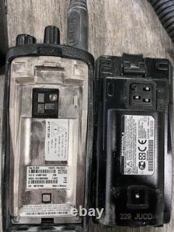 Motorola RDU4160D 16-Channel Two-Way Radio With Charger And Mic Accessory