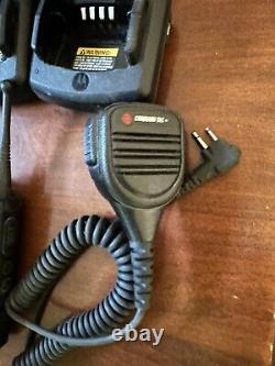 Motorola RDU4160d Two Way Radio lot of TWO used in good condition