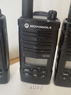 Motorola RDU4160d Two-Way Radios Lot Of 4 Read As Is Business Radio Handheld