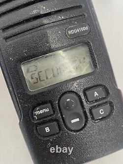 Motorola RDU4160d Two-Way Radios Lot Of 4 Read As Is Business Radio Handheld