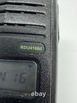 Motorola RDU4160d UHF Two Way Radio Walkie Talkie 16 Channel
