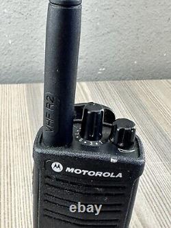 Motorola RDV5100 10-Channel VHF Two-Way Radio Black RADIO ONLY NO CHARGER