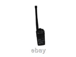 Motorola RDV5100 10-Channel VHF Two-Way Radio Black W BASE