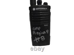Motorola RDV5100 10-Channel VHF Two-Way Radio Black W BASE