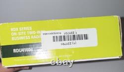 Motorola RDX RDU4160d UHF 16-Channel 4W Digital Two-Way Radio VOX Open Box/Works