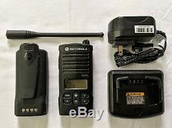 Motorola RDX RDU4160d UHF Two-Way Radio. Compatible with RDU4100