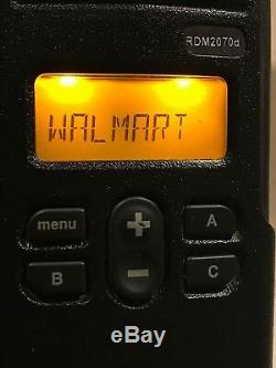 Motorola RDX Series RDM2070d Walmart MURS 7 Channel VHF Two Way Business Radio