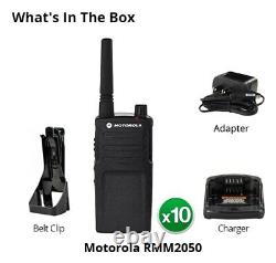 Motorola RMM2050 (10 Pack) Motorola RMM2050 Two-way Radio for Business