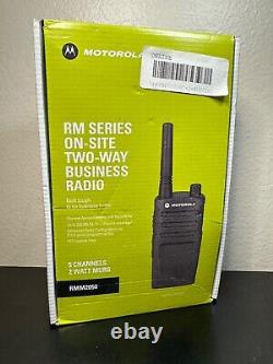 Motorola RMM2050 On-Site Two-Way Business Radio == READ BEFORE BUYING