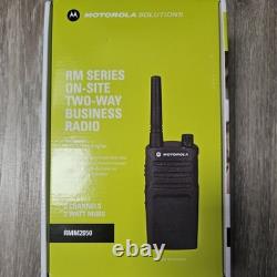 Motorola RMM2050 On-Site Two-Way Radio