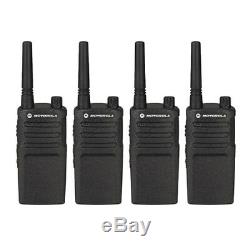 Motorola RMM2050 Professional Two Way Radio walkie talkie 4 Pack