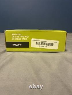 Motorola RMU2040 UHF Business Two-Way Radio Handheld 4 Channel 2W