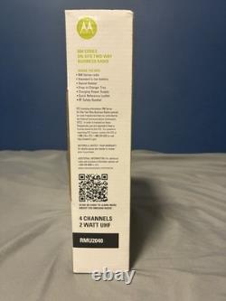 Motorola RMU2040 UHF Business Two-Way Radio Handheld 4 Channel 2W
