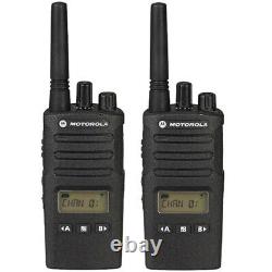 Motorola RMU2080D Two Way Radio 89 UHF 8 Channels Military Grade 2 Watt 2 Pk New