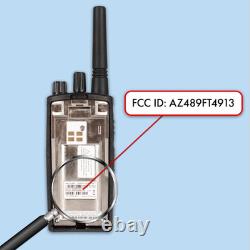 Motorola RMU2080 On-Site 8 Channel UHF Rugged Two-Way Business Radio with NOAA