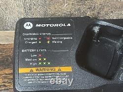 Motorola RMU2080d Two-Way Radio Walkie Talkies with Multi-Charger Bundle