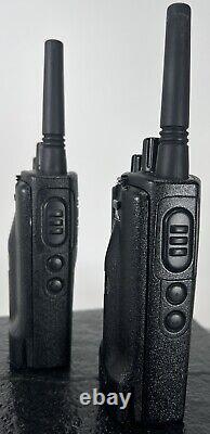 Motorola RMU2080d UHF Two Way Radio Set with Display & Full features 1 Charger