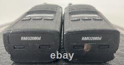 Motorola RMU2080d UHF Two Way Radio Set with Display & Full features 1 Charger