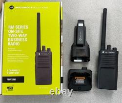 Motorola RMV2080 8-Channel Two-Way Radio Walkie Talkie