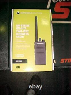Motorola RMV2080 On Site 8 Channel VHF Rugged Two-Way Business Radio