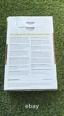 Motorola RMV2080 On Site 8 Channel VHF Rugged Two-Way Business Radio NEW