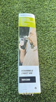 Motorola RMV2080 On Site 8 Channel VHF Rugged Two-Way Business Radio NEW