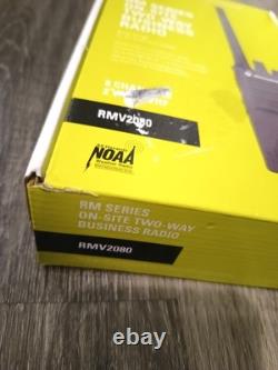 Motorola RMV2080 On-Site 8 Channel VHF Rugged Two-Way Business Radio with NOAA