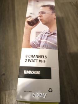 Motorola RMV2080 On-Site 8 Channel VHF Rugged Two-Way Business Radio with NOAA