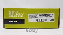 Motorola RMV2080 On-Site 8 Channel VHF Rugged Two-Way Radio & Remote Mic New