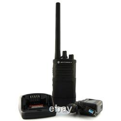 Motorola RMV2080 Two-Way Radio, 2-Watt VHF, 8 Channels, Rugged Design, NOAA