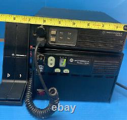 Motorola Radius Base Station And A Field Unit Two Way Radio 2 Channel Astron Amp