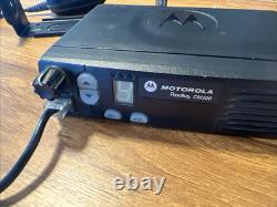 Motorola Radius CM200 UHF 438-470Mhz 40W 4Ch Analog Mobile Radio AAM50RPC9AA1AN