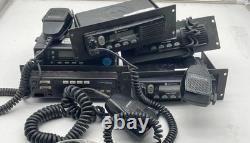 Motorola Radius CM300/Spectra Two-Way Radio with Mic Lot of 5