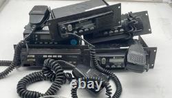 Motorola Radius CM300/Spectra Two-Way Radio with Mic Lot of 5