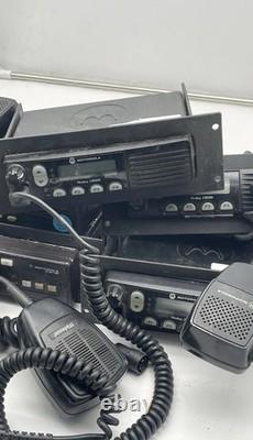 Motorola Radius CM300/Spectra Two-Way Radio with Mic Lot of 5