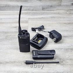 Motorola Radius CP110 2W 2 Channel MURS VHF Two Way Business Radio With2 Batteries