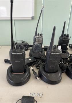 Motorola Radius CP200 Lot OF 14 Motorola Way Radios + CDM750 2 WAY RADIO Bundle