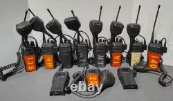 Motorola Radius CP200 UHF 438-470 MHz Portable Two-Way Radio Lot of 11 Untested