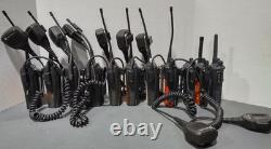Motorola Radius CP200 UHF 438-470 MHz Portable Two-Way Radio Lot of 11 Untested