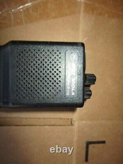 Motorola Radius P110 Black Portable Battery Powered Two-way Radio P44QLC20D2AA