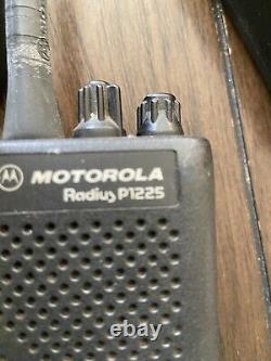 Motorola Radius P1225 Two Way Radio with charger