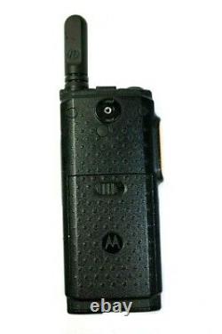 Motorola SL300 Portable UHF 99 Channel Active Display Two-Way Radio with Charger