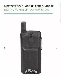 Motorola SL4000 Compact DMR Digital UHF Two Way Radio Walkie Talkie