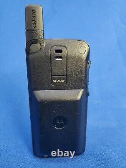 Motorola SL7550 MotoTRBO UHF DMR AAH81QCN9NA2AN